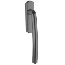 Curved design handle in matt black